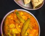 करेला मसाला ग्रेवी (Karela masala gravy recipe in hindi) रेसिपी चरण 6 फोटो