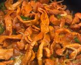 Foto del paso 4 de la receta: Fajitas de cerdo adobado a la Sonorense