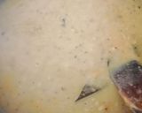 A picture of step 5 of Chana dal kadhi.