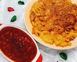Foto langkah ke 7 dari resep Telur Makaroni Saus Bangkok.