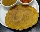 A picture of step 4 of Gobhi cheela.