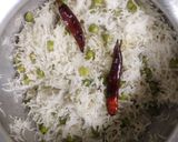 A picture of step 3 of Peas Pulao.