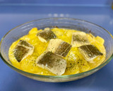 Foto del paso 4 de la receta: Bacalao al horno con patata encebollada