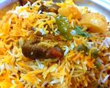 A picture of step 6 of Student Biryani (Beef Biryani).