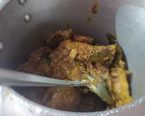 A picture of step 4 of Bachelor's Chicken Curry.