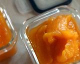 Sütőtökpüré vérnaranccsal és mézzel recept fázis 4 fotója