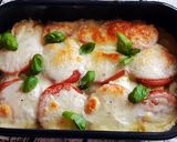 Pestós-mozzarellás harcsafilé recept fázis 2 fotója