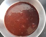 A picture of step 6 of Eggless Microwave Red Velvet Cake.