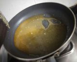 A picture of step 2 of Eggless Caramelized Bread Custard.