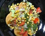 Sprouts with papdi Bhel recipe step 5 photo