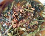 Foto langkah ke 3 dari resep Kangkung balacan.