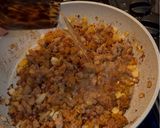 A picture of step 2 of Lentil Pasta with Spicy Italian Sausage.