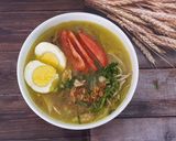 Foto langkah ke 5 dari resep Soto Ayam Bening.