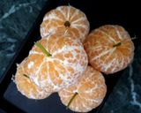 A picture of step 2 of Haloween party snacks.