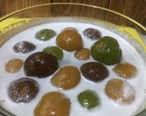 Foto langkah ke 4 dari resep Kolak biji salak / candil ubi rainbow.