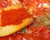 A picture of step 3 of An Eastern Mediterranean dish Okra & Tomatoes and spice 😋.