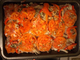 Sierra al horno jugosa