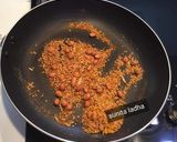 A picture of step 2 of Hyderabadi Bagara Baingan.