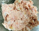Hình bước làm 2 của món Chả Tôm Thịt