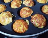 A picture of step 3 of Lauki Kofta in Appe Pan.