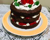 Foto del paso 4 de la receta: Queque de Chocolate con Chantilly y Fresas!