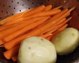 A picture of step 1 of Potage de Crécy - Carrot Soup.