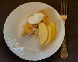 A picture of step 5 of Custard Apple - Oats Crumble.