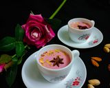A picture of step 3 of Kashmiri Pink Tea.
