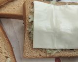A picture of step 1 of Cheese cucumber sandwich.