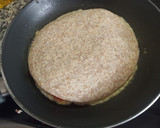 Foto del paso 7 de la receta: Tortilla francesa con atún y tomate sobre tortilla mexicana