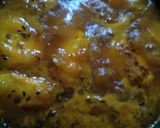 A picture of step 3 of Raw mango lonji.