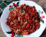 Foto langkah ke 6 dari resep Oseng kulit melinjo.