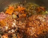 A picture of step 5 of Masala dar qeema (aalo qeema).