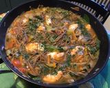 Une image de l'étape 21 de Soupe asiatique aux nouilles de saba, crevettes, légumes et menthe.