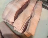 รูปขั้นตอนการทำที่ 1 ของ หมูกรอบ คีโต ใช้หม้อทอดไร้น้ำมัน ไม่ตากแดด