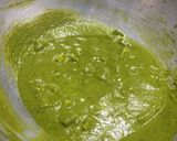 A picture of step 11 of Palak paneer.