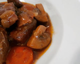 Foto del paso 8 de la receta: Ternera estofada con portobellos