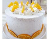 Foto langkah ke 7 dari resep Orange Chiffon Cake Fluffy & Yummy.