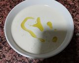 A picture of step 5 of Ajoblanco.