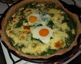 Foto del paso 5 de la receta: Tarta de espinaca y queso con tapa integral
