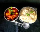 A picture of step 6 of Samak Rice Pulav With Aloo Tamatar Rasedar.