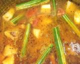 A picture of step 5 of Stuffed Brinjal Drumstick Sabzi.