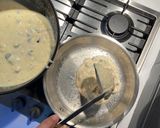 A picture of step 6 of Blueberry Pancakes.