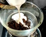 ऑरियो चॉकलेट मूस(Oreo chocolate mousse recipe in Hindi) रेसिपी चरण 3 फोटो