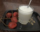 A picture of step 2 of Lychee juice.