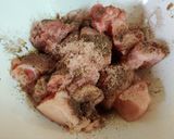 A picture of step 1 of Chicken Stew with Basil & Dry Red Chilli.