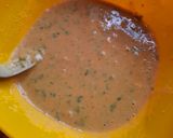 A picture of step 2 of Bhajia.