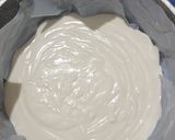 عکس مرحله 5 از دستور چیز کیک سن سباستین🥯🧀🍰😋
