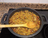Foto del paso 5 de la receta: Arroz con jamón y champiñones