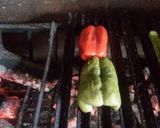 Foto del paso 2 de la receta: Ajíes rellenos a la parrilla